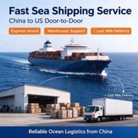 Transitaire maritime 1688, Chine vers les États-Unis, agent logistique maritime fiable pour les conteneurs FCL et LCL