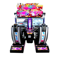 Machine d'arcade électronique Banana Land Machine de jeu d'arcade de voiture de course 3D Machine d'arcade de course