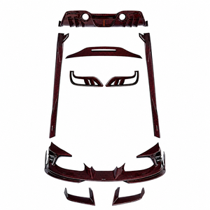 Kit Carrozzeria in Fibra di Carbonio Forgiata Rossa Stile <span class=keywords><strong>C</strong></span> per Ferrari F8 Tributo F8 Spider 2020-2023 - Product Image 6