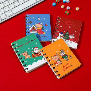 A7 Side-Flip Spiral <b>Notebook</b>, Portable Pocket <b>Notebook</b> for Students, Office <b>Notebook</b>, <b>Diary</b>, Christmas Gift/Prize - Product Image 4