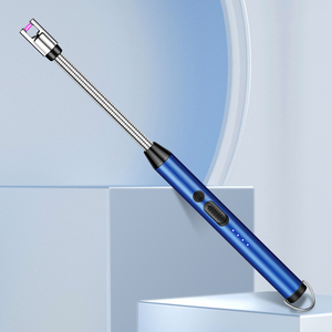 Grosir Pabrik pemantik rokok elektronik desain klasik paduan ABS tipe-c penyala pengisi daya pemantik untuk berkemah BBQ - Product Image 5