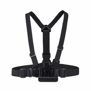 Hongdak Accessoire Réglable Poitrine Mont Harnais Poitrine Sangle Ceinture pour Go Pro Hero 9 8 7 6 5 4 Yi 4K Sjcam Sj4000 Sport Caméra