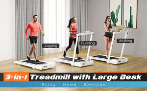 Cinta <span class=keywords><strong>de</strong></span> correr <span class=keywords><strong>de</strong></span> <span class=keywords><strong>escritorio</strong></span> plegable American Spot para uso en el hogar y la Oficina - Product Image 5