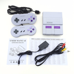 Console di <span class=keywords><strong>Gioco</strong></span> Mini Super Classica <span class=keywords><strong>2020</strong></span> con 660 Giochi TV Integrati e Doppio Controller - Product Image 6