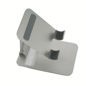 Nouveau support de bureau universel flexible en alliage d'aluminium 2025 pour smartphone, pliable multi-angle, portable et réglable pour la maison - Product Image 5