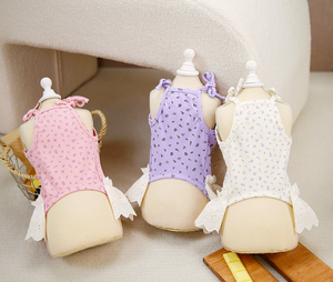 Nuevo Vestido para Gatos, Ropa para Mascotas, Vestido de Tul con Encaje para Perros, Ropa Floral para Perros de Diseño - Product Image 6