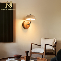 Applique Murale LED Créative Jaune en Pierre de Grotte, Style Nordique Moderne, pour Chambre à Coucher, Chevet, Gîte, Salon, Couloir