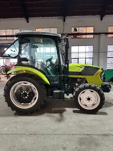 Máy Kéo Máy Móc Nông Nghiệp Máy Kéo 4WD 50hp 60hp 70hp 80hp 90HP 100HP Nông Nghiệp Với Kết thúc Trước Xô