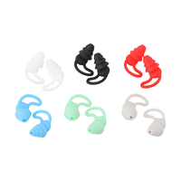 Bouchons d'oreilles de natation pour adultes Bouchons d'oreilles de natation en silicone réutilisables imperméables pour la plongée en apnée et la plage Océan