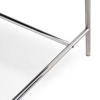Prix de gros d'usine Ensemble de tables à manger de luxe avec plateau en stratifié italien moderne personnalisé et base en acier inoxydable
