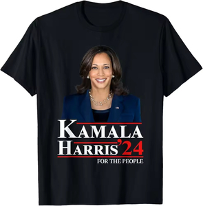 เสื้อยืดเลือกตั้งใหม่ - เสื้อยืดคอกลมแขนสั้นพิมพ์ลายแมวรักชาติสำหรับผู้สนับสนุนทางการเมือง - Product Image 6