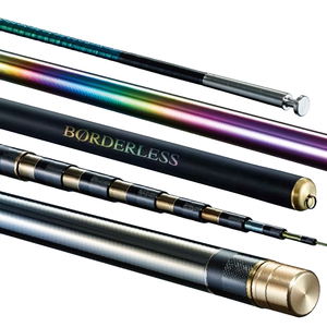 Canne à pêche en carbone SHIMANO BORDERLESS LIMITED GL P Spiral X Core haute performance pour la pêche en eau douce au gros gibier - Product Image 1