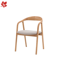Chaises de salle à manger chinoises rembourrées en bois massif, design traditionnel en frêne, chaise de salle à manger moderne et simple pour salon, vente en gros