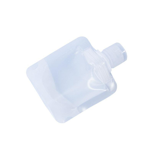 Custom Logo <b>Printing</b> 30ml 50ml 100ml 200ml 500ml LDPE Clear Spout Pouch Eco-Friendly Recyclable Beverage Bag Flip <b>Packaging</b> - Product Image 3