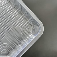 Nouveau design plateaux alimentaires emballage recyclable poulet plateau en plastique plateaux en polystyrène pour l'emballage du poulet