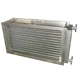 Intercambiador de calor con aletas, tubo refrigerado por aire personalizado para productos frescos
