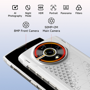 Smartphone LAGENIO Panther2 PRO 6.7 "Écran 120Hz 5150mAh 24GB + 256GB NFC 4G Smartphone robuste - Product Image 6