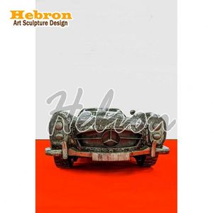 Décoration murale vintage en métal forgé, modèle de jeep de <span class=keywords><strong>la</strong></span> Seconde <span class=keywords><strong>Guerre</strong></span> mondiale, style américain, pour bar - Product Image 4