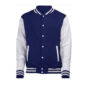 Wholesale <b>Plus</b> <b>Size</b> Men's Varsity <b>Jackets</b> with Custom Logo Plain Letterman Canvas <b>Jacket</b> for Winter Customizable Pattern - Product Image 5