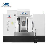 Centre d'usinage horizontal haute vitesse HDE-63E, centre d'usinage CNC 3 axes, système FANUC, à vendre