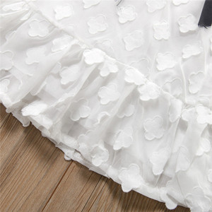 Robe de Princesse Blanche pour Filles, Enfants, Mariage, avec Dentelle, pour 6 Ans, Vente en Gros en Chine - Product Image 6