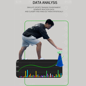 Nâng cấp đèn đào tạo phản ứng 8 ánh sáng đa chức năng Pro + ứng dụng tăng cường thể dục thể chất bộ nhớ nhanh nhẹn-Giải trí thể thao - Product Image 5