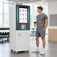 Distributeur automatique de protéines intelligent avec écran tactile pour les universités et les salles de sport, destiné aux magasins de nutrition