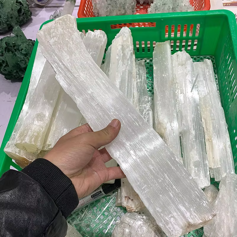 Big selenite stick