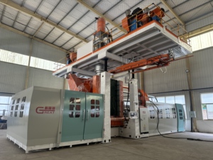 Linea di Produzione per Serbatoi d'Acqua <span class=keywords><strong>in</strong></span> <span class=keywords><strong>Plastica</strong></span> di Grande Capacità 1000 <span class=keywords><strong>Litri</strong></span> con Stampaggio a Soffiaggio - Product Image 4