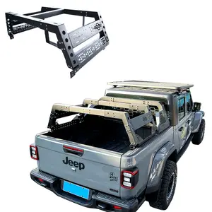 On Sale Auto Roll Bar 4x4 Offroad Pickup Bed Truck Protect Frame Car Rear Cargo Rack for JEEP GLADIATOR Pickup