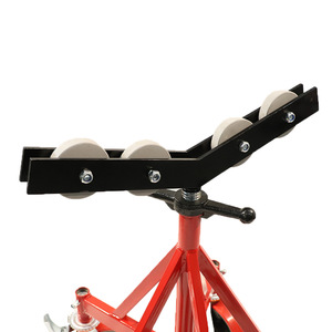 ขาตั้งท่อแบบเคลื่อนที่ H406 พร้อมที่จับยึดท่อ รองรับท่อขนาดสูงสุด 40 นิ้ว - Product Image 6