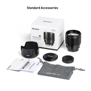 เลนส์เทเลโฟโต้ Viltrox 85 มม. F1.8 สำหรับกล้องฟูลเฟรม Z Mount Z5-Z7II ใบมีด 9 ใบ ระยะโฟกัสขั้นต่ำ 0.8 ม. 7 กลุ่ม 10 ชั้น - Product Image 2