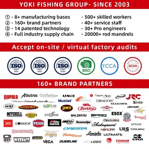 Cần câu YOKI PS662MC Ugly Stick 1.98m 2 khúc ODM sợi thủy tinh E-glass, nhà sản xuất cần câu, đạt chứng nhận ISO BSCI, cần câu baitcaster tùy chỉnh - Product Image 4