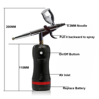 HB08-116 mini sans fil sans fil kit compresseur Airbrush