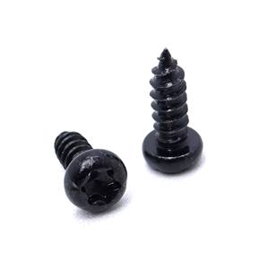Viti Autofilettanti <span class=keywords><strong>PA4</strong></span>*12 in Acciaio con Testa a Brugola e Attacco Torx, Zincate Nere, a Sei Lobi per Assemblaggio di Precisione - Product Image 2