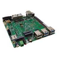 Carte mère ITX fabriquée en usine, compatible Intel N100/N305/N97/N95, Win11, Linux, 2 Realtek 8111H, triple écran, DDR4 max 16 Go, 6 USB, M.2, Type C