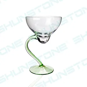 Hotel Bar Drinking Short Stem Clear Glasses White Juice Cup