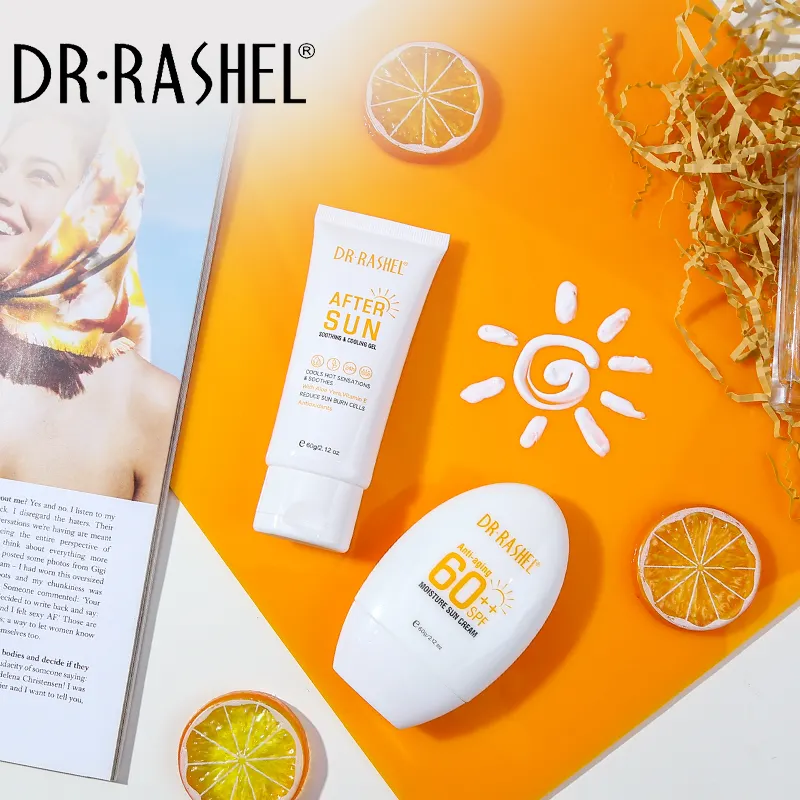 Dr rashel אנטי אייג 'ינג & לחות שמש spf 60 ++