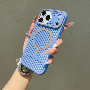 เคสโทรศัพท์แม่เหล็กแบบด้าน ระบายความร้อนได้ดี สำหรับ iPhone 18 12 13 14 15 16 17 Pro Max Ultra บางเฉียบ ผลิตจาก TPU นิ่ม ป้องกันอย่างดี - Product Image 6