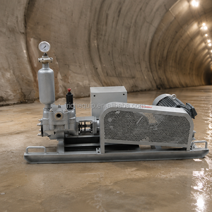Electric Double Acting Piston Cement Grout Pump 60L/min 40Bar for Tunnel <b>Foundation</b> Injection Grouting - Product Image 6