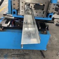 Máquina Formadora de Perfiles C y Z Ajustable para Estructuras de Acero Prefabricadas, Almacenes, Talleres, Fábricas