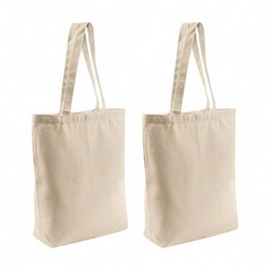 Wholesale Fashion Eco Friendly Custom Reusable Print Recycle Grocery Cotton Canvas Fabric Shopping Tote <b>Bag</b> - Product Image 2