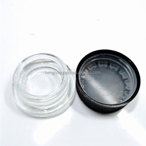 Cao Cấp 3Ml 5Ml <span class=keywords><strong>7Ml</strong></span> 9Ml Mini Vòng Màu Đen Glass Eye Kem Lọ Với Màu Đen Nắp Nhựa Sang Trọng Tập Trung Mỹ Phẩm Container - Product Image 2