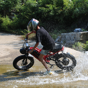 Vélo électrique tout-terrain à pneus larges avec moteur de moyeu arrière 1500 W, livraison directe depuis l'entrepôt UE/USA, pour adultes - Product Image 3