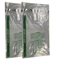 Sac de guichet LDPE Sac de glace Sacs en polyéthylène de guichet Micro Pore est utilisé pour l'emballage de nourriture Billet Bouche en plastique Plastique personnalisé