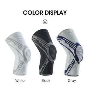 <span class=keywords><strong>2025</strong></span> phong cách mới Nylon hỗ trợ tay áo nén thể thao cú đúp đầu gối với vành đai biểu tượng tùy chỉnh và màu sắc - Product Image 3