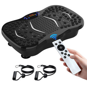 Plataforma <span class=keywords><strong>Vibratoria</strong></span> Vertical de Alta Calidad, Fabricada con ABS Ecológico, para Ejercicios en Casa, Masajes, Moldeamiento Corporal y Pérdida de Grasa Abdominal - Product Image 1