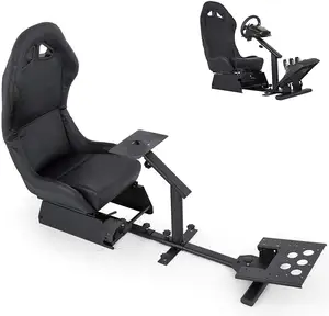 专业赛车模拟器汽车游戏座椅钻机游戏赛车轮椅罗技G920 G29 T150 T300支架换挡器