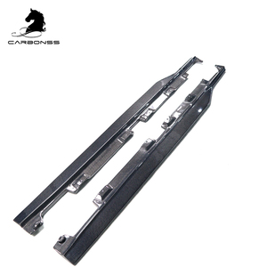Falda lateral de fibra de carbono para coche, para <span class=keywords><strong>Mercedes</strong></span> Benz <span class=keywords><strong>AMG</strong></span> <span class=keywords><strong>GT</strong></span> <span class=keywords><strong>Coupe</strong></span> - Product Image 2