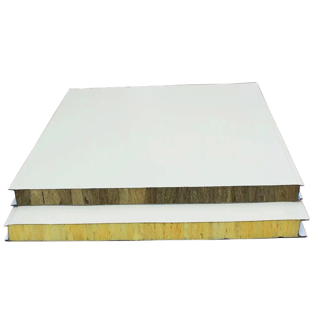 Bons preços de painéis de alumínio verde para telhados, painéis sanduíche corrugados EPS/XPS/PU/lãs de rocha/lãs de vidro